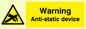 WE88: warning anti-static device