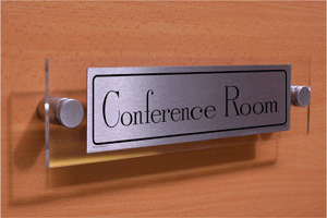 DV894: conference room - door sign