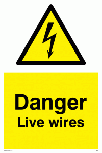 WE91: danger live wires