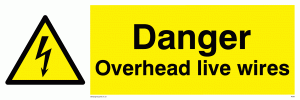 WE95: danger overhead live wires