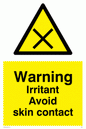 WN97: irritant avoid skin contact