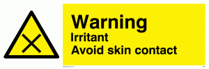 WN97: irritant avoid skin contact