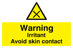 WN97: irritant avoid skin contact