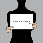 Size: 300x200mm / Photolum / No Holes