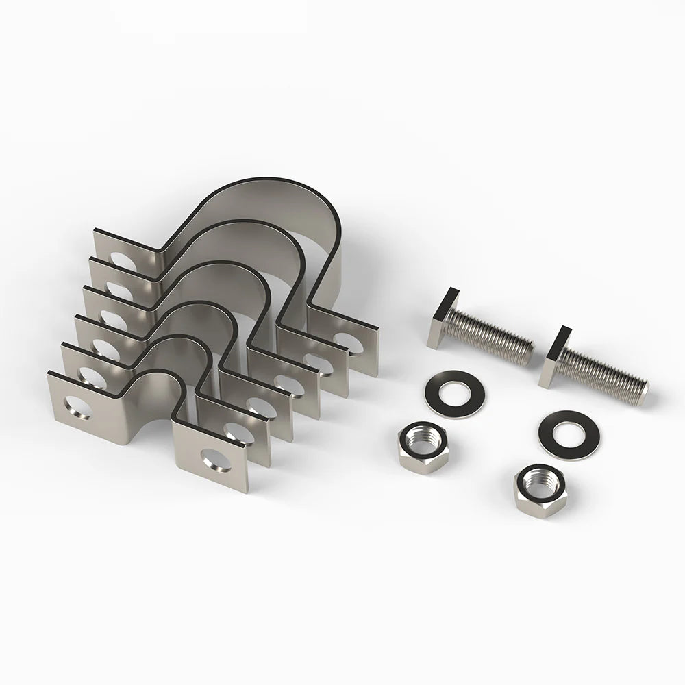Sign Railing Clips -  Mini D Clip