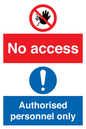 CA7385: No access. Authorised personnel only
