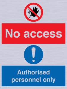 CA7385: No access. Authorised personnel only