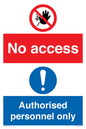 CA7385: No access. Authorised personnel only