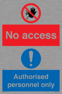 CA7385: No access. Authorised personnel only