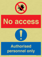 CA7385: No access. Authorised personnel only