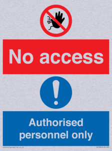 CA7385: No access. Authorised personnel only