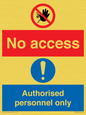 CA7385: No access. Authorised personnel only