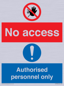CA7385: No access. Authorised personnel only