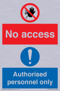 CA7385: No access. Authorised personnel only