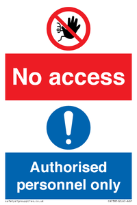 CA7385: No access. Authorised personnel only