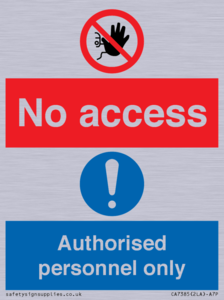 CA7385: No access. Authorised personnel only