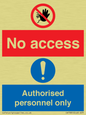 CA7385: No access. Authorised personnel only