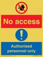 CA7385: No access. Authorised personnel only