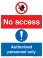 CA7385: No access. Authorised personnel only