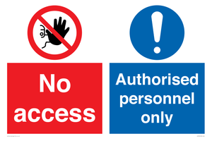 CA7385: No access. Authorised personnel only