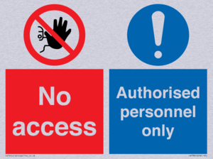 CA7385: No access. Authorised personnel only