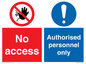 CA7385: No access. Authorised personnel only