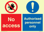 CA7385: No access. Authorised personnel only