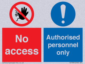 CA7385: No access. Authorised personnel only