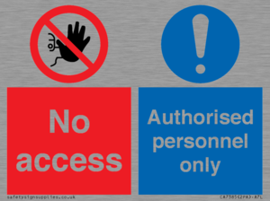 CA7385: No access. Authorised personnel only