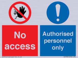 CA7385: No access. Authorised personnel only