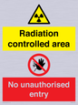 CA7897: Radiation controlled areaNo unauthorised entry