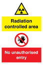 CA7897: Radiation controlled areaNo unauthorised entry