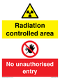 CA7897: Radiation controlled areaNo unauthorised entry