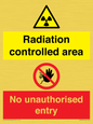 CA7897: Radiation controlled areaNo unauthorised entry