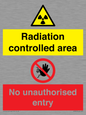 CA7897: Radiation controlled areaNo unauthorised entry