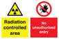 CA7897: Radiation controlled areaNo unauthorised entry