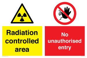 CA7897: Radiation controlled areaNo unauthorised entry