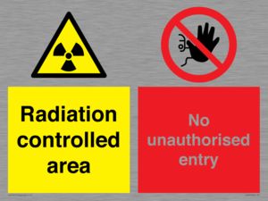 CA7897: Radiation controlled areaNo unauthorised entry