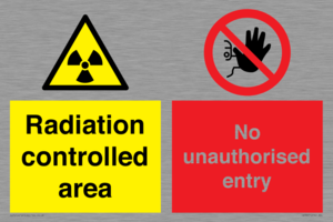 CA7897: Radiation controlled areaNo unauthorised entry