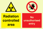 CA7897: Radiation controlled areaNo unauthorised entry