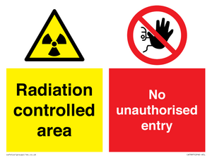 CA7897: Radiation controlled areaNo unauthorised entry
