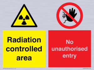 CA7897: Radiation controlled areaNo unauthorised entry