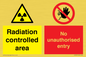 CA7897: Radiation controlled areaNo unauthorised entry