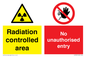 CA7897: Radiation controlled areaNo unauthorised entry