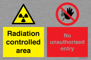 CA7897: Radiation controlled areaNo unauthorised entry