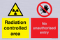 CA7897: Radiation controlled areaNo unauthorised entry