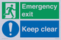 CB15415: Emergency exit keep clear