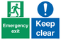 CB15415: Emergency exit keep clear