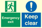 CB15415: Emergency exit keep clear
