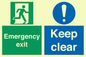 CB15415: Emergency exit keep clear
